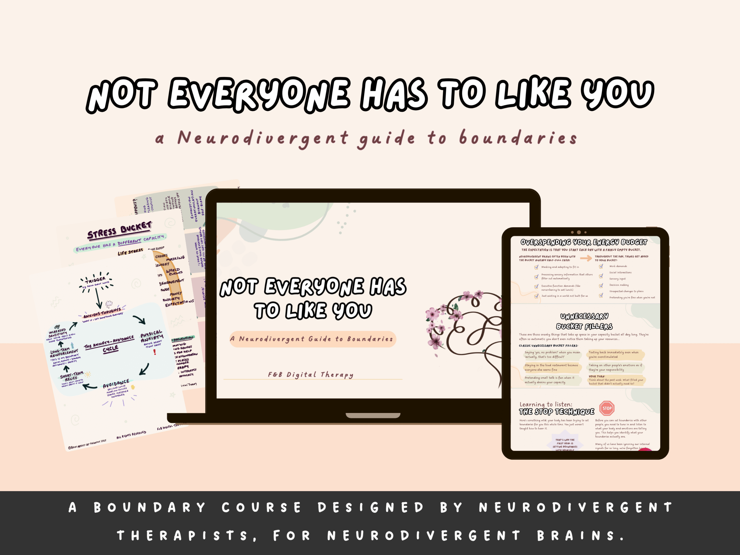 Not Everyone Has to Like You: A Neurodivergent Guide to Boundaries